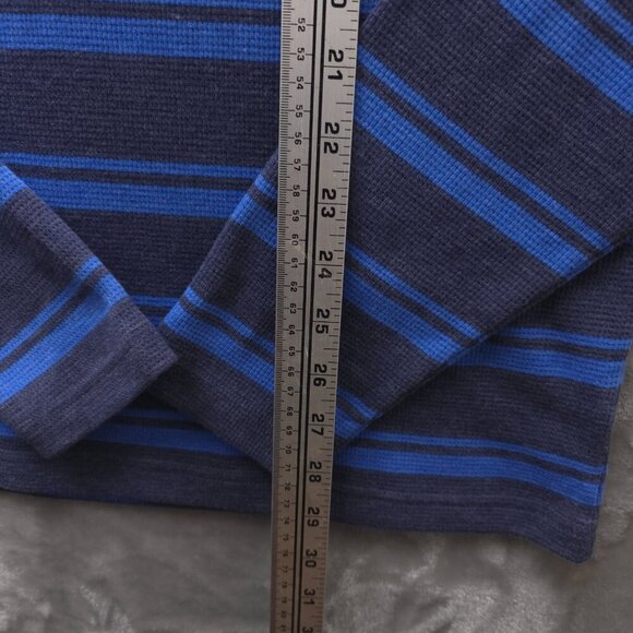 Aeropostale Blue Stripe Thermal Shirt -‎ Size L - NWT - Picture 10 of 12
